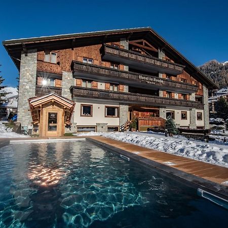 Hotel La Rouja Champoluc Exterior foto